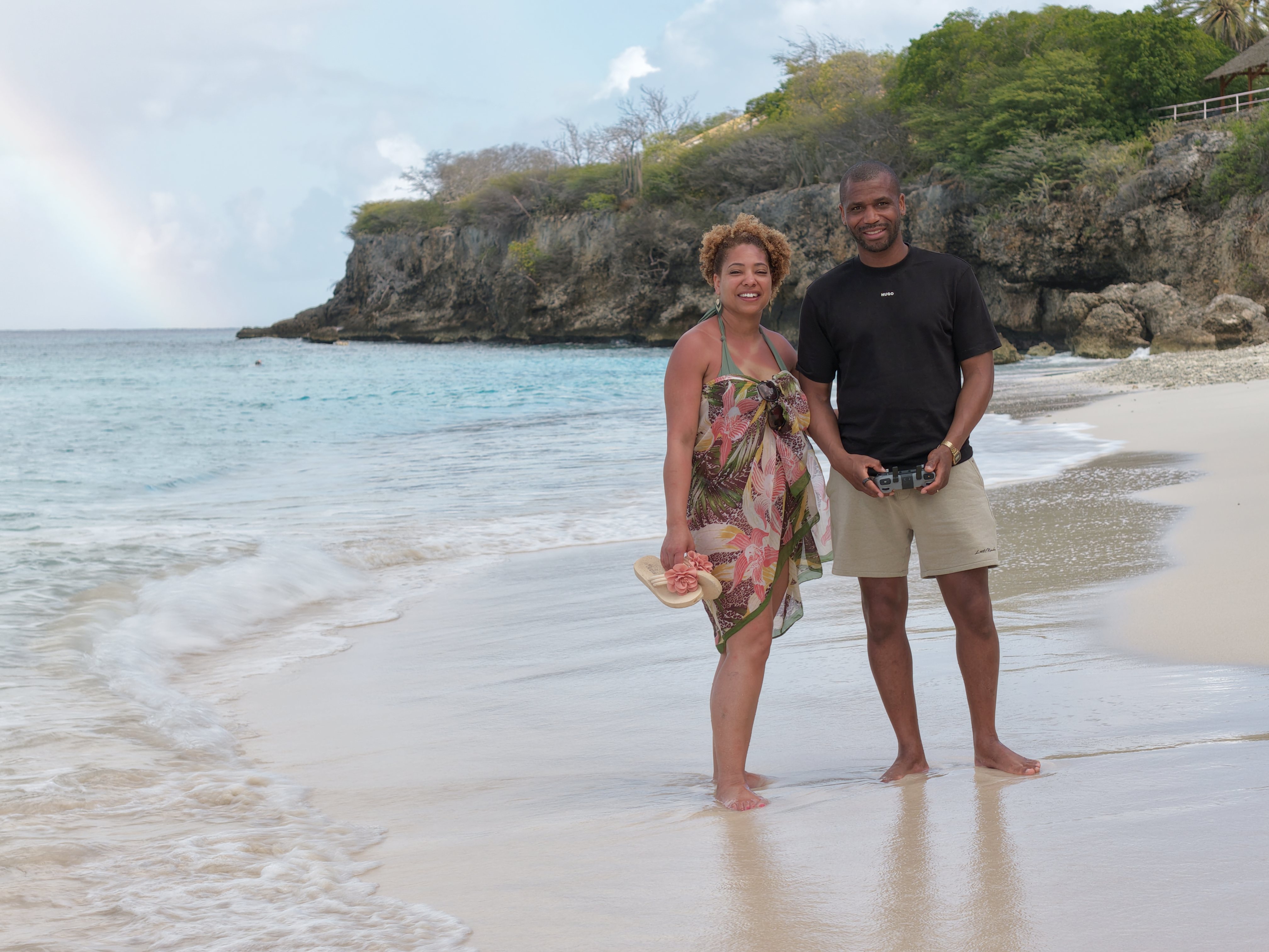 Priscilla en Jullian, eigenaren van Pal'i Koko Curaçao
